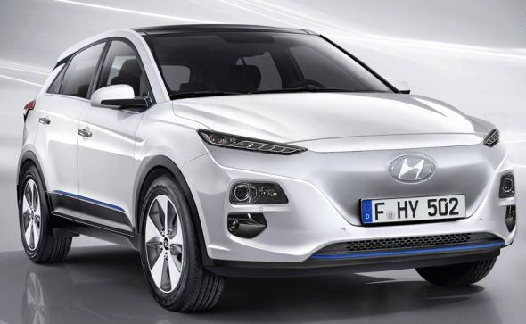 Hyundai presenterà la versione elettrica dell’incrocio Kona