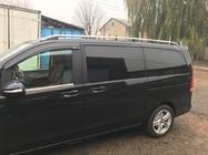 Mercedes Vito W639 2004-2014 Barre portatutto grigie Skyport (metallo pieno) foto 3