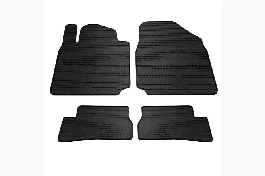 Nissan Micra K12 2003-2010 Tappetini in gomma (4 pz, Stingray Premium) Image