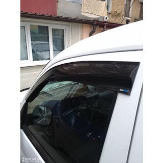 Deflettori Finestrini (2 pz, Sunplex Sport) Peugeot Partner 1996-2008 foto 4