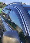 Chevrolet Captiva 2006-2019 Deflettori finestrini con profilo cromato (4 pz, Niken) foto 8