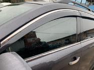 Chevrolet Captiva 2006-2019 Deflettori finestrini con profilo cromato (4 pz, Niken) foto 2