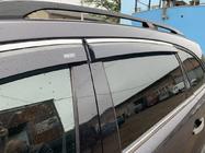 Chevrolet Captiva 2006-2019 Deflettori finestrini con profilo cromato (4 pz, Niken) foto 3