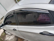 Hyundai Accent 2011-2017 Deflettori Finestrini con Modanatura Cromata SD (4 pz, Niken) foto 3