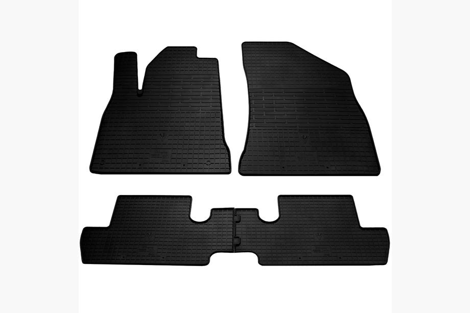 Peugeot 3008 2008-2016 Tappetini in gomma (4 pz, Stingray Premium) Image