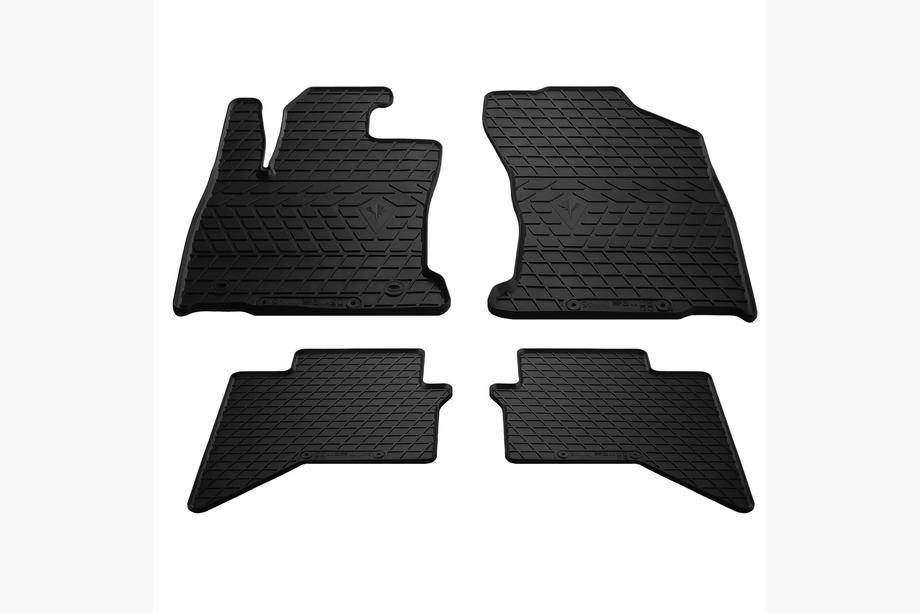 Toyota Hilux 2015- Tappetini in gomma (4 pz, Stingray Premium) Image