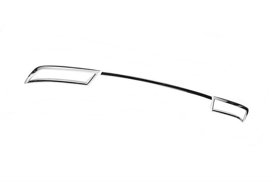 Skoda Octavia III A7 2013-2019 Cornice del diffusore posteriore (2013-2017, acciaio inox) Carmos - Acciaio Inox Turco Foto 4