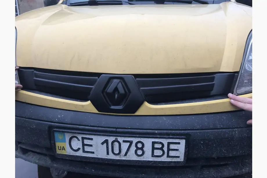 Renault Kangoo 1998-2008 Copertura superiore griglia invernale (2003-2008) Foto 5