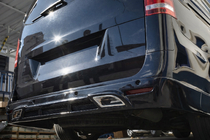 Mercedes Vito/V-class W447 2014- Copertura paraurti posteriore V2 (primer per verniciatura) foto 3