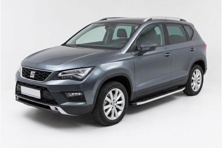 Seat Ateca 2016- Pedane laterali Fullmond (2 pz, alluminio) Image