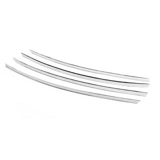 Coperture griglia cromate 2010-2016 (strisce sottili, 4 pz, acciaio inox) foto 4