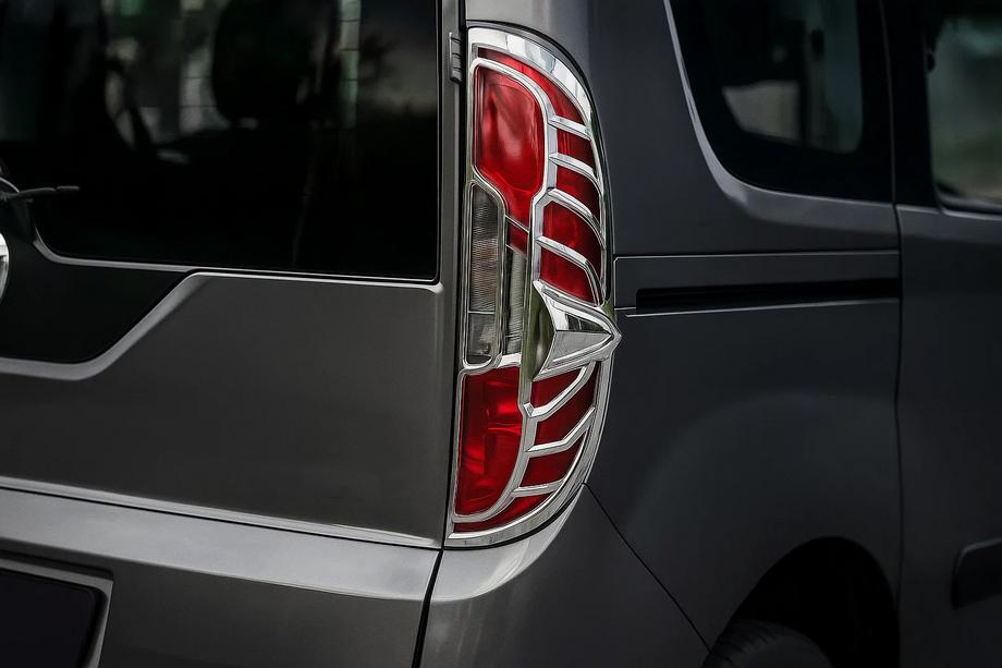 Opel Combo 2012-2018 Cornici cromate per fanali posteriori (2015↗, 2 pz, plastica) Image