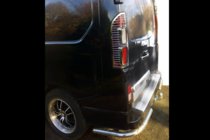 Opel Vivaro 2015-2019 Angolari posteriori (2 pz, acciaio inox) foto 2