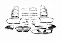 Ford Ranger 2011–2022 Kit modanature 2015+ (Cromato ABS) foto 2