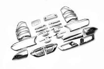 Ford Ranger 2011–2022 Kit modanature 2015+ (Cromato ABS) foto 3