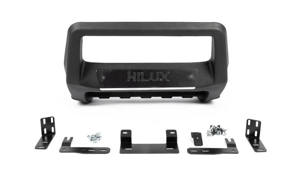 Toyota Hilux 2015- Protezione Anteriore PPU (Acciaio Inox) Foto 2