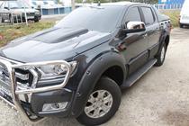 Ford Ranger 2011–2022 Modanature porta OmsaLine (4 pz, ABS) foto 3