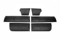 Volkswagen Amarok 2010-2022 Modanature porta OmsaLine (6 pz, ABS) foto 14