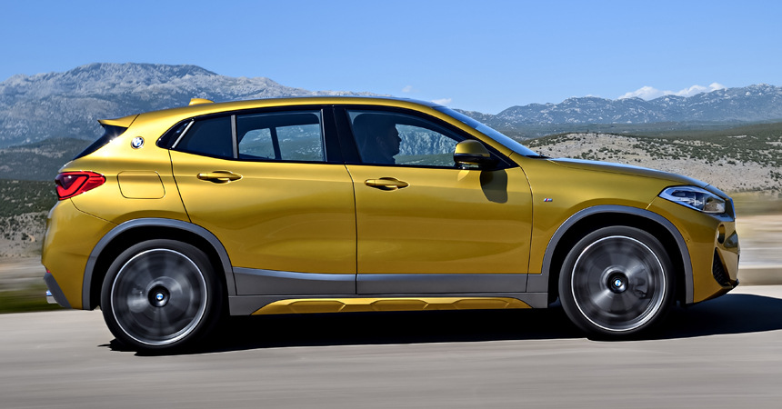 La familiarità con il nuovo cittadino crossover BMW X2
