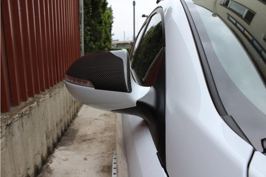 Kia Sportage 2010-2015 Cover Specchietti (2 pz, Carbonio) Foto 3