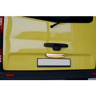 Modanatura cromata sopra targa (3 porte, inferiore, acciaio inox) foto 1