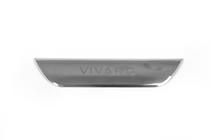 Opel Vivaro 2001–2015 Modanatura cromata sopra la targa (inferiore, acciaio inox) foto 4