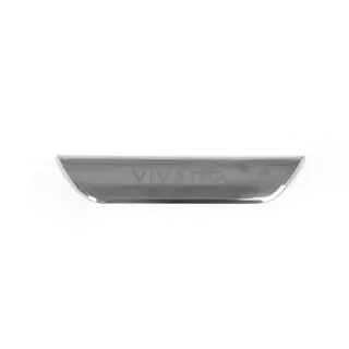 Modanatura cromata sopra la targa (inferiore, acciaio inox) foto 4