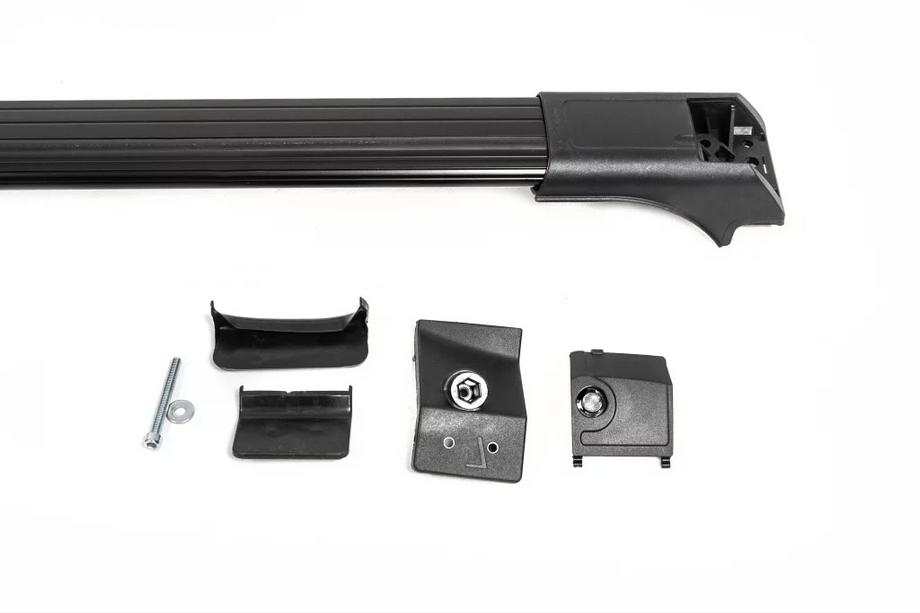 Mitsubishi ASX 2010-2023 Barre portatutto per railings senza serratura Flybar V1 (2 pz) Foto 9