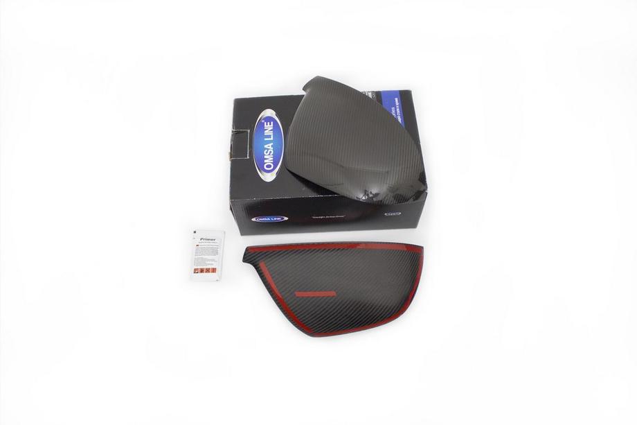 Audi Q7 2005-2015 Cover Specchietti (2 pz, Carbonio Reale) Foto 2