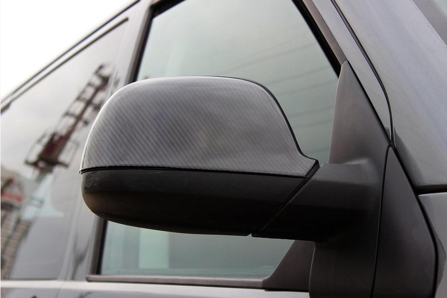 Audi Q7 2005-2015 Cover Specchietti (2 pz, Carbonio Reale) Foto 5