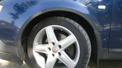Audi A6 C5 1997-2001 Allargatori passaruota (4 pz, neri) foto 2