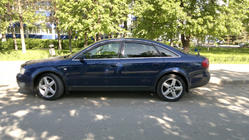 Audi A6 C5 2001-2004 Allargatori passaruota (4 pz, neri) foto 2