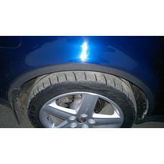 Allargatori passaruota (4 pz, neri) Audi A6 C5 2001-2004 foto 3
