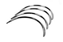 Audi A4 B6 2000-2004 Allargatori passaruota (4 pz, acciaio inox) foto 3