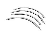 BMW 5 Series E60/E61 2003-2010 Allargatori passaruota (4 pz, acciaio inox) foto 1