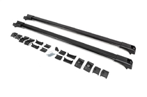 Toyota Land Cruiser Prado 150 2009-2023 Barre portatutto per railings senza serratura Flybar V1 (2 pz) foto 8