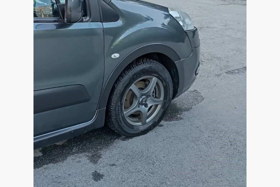 Citroen Berlingo 2008-2018 Allargatori passaruota (4 pz, neri) 1 Porta Laterale, Metallo Foto 4
