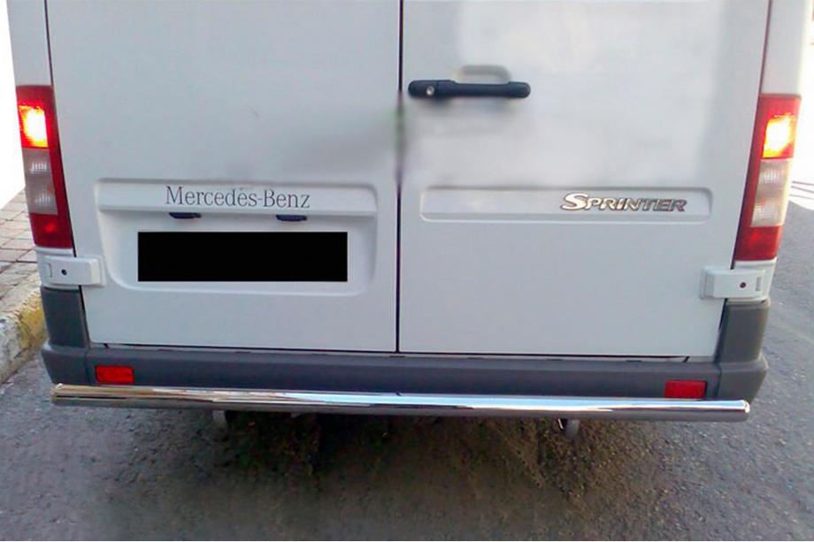 Mercedes Sprinter W901/902/903/904/905 1995–2006 Barra Posteriore AK002 (Acciaio Inox) Image