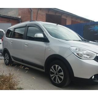 Allargatori passaruota (4 pz, neri) Dacia Lodgy 2012-2022 foto 3