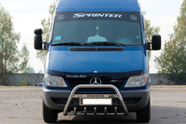 Mercedes Sprinter W901/902/903/904/905 1995–2006 Protezione Anteriore WT004 (Acciaio Inox) foto 1