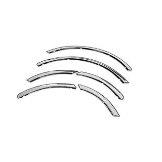 Allargatori passaruota (4 pz, acciaio inox) Fiat Doblo I 2005-2010 foto 3
