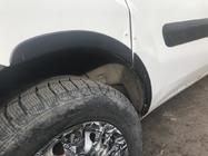 Fiat Doblo I 2005-2010 Allargatori passaruota (4 pz, neri) foto 3