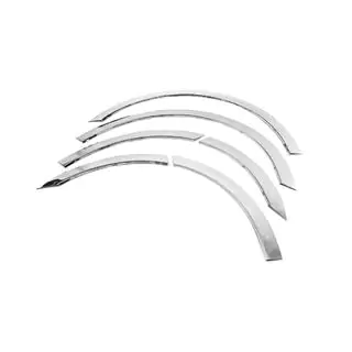 Copriruota passaruota (6 pz, acciaio inox) foto 3