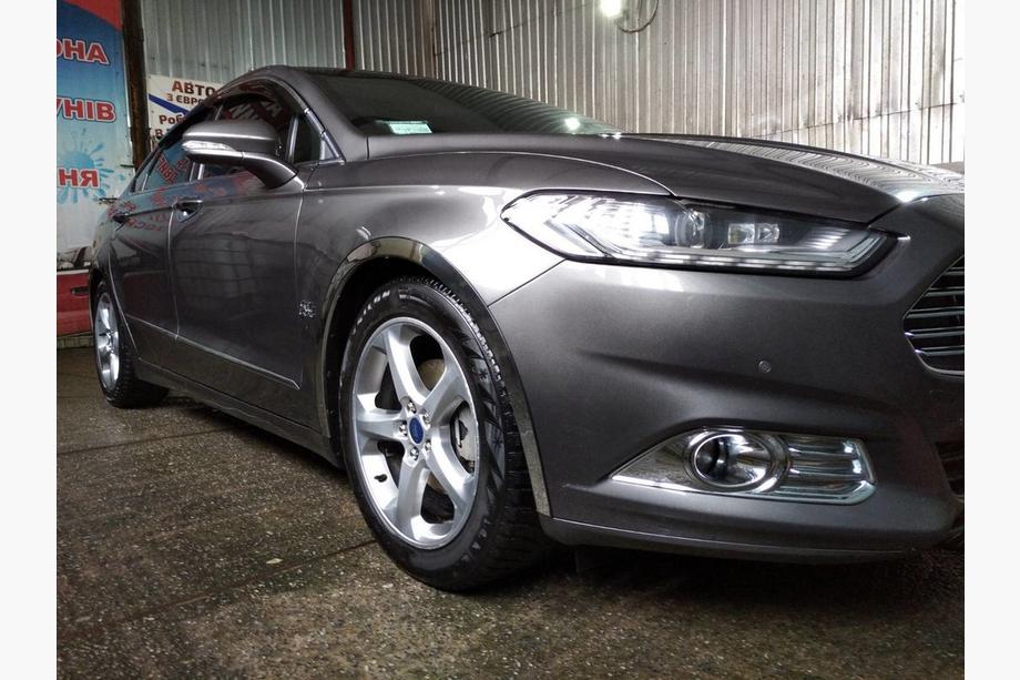 Ford Mondeo 2014-2022 Modanature passaruota (Liftback, 4 pz, acciaio inox) Foto 9
