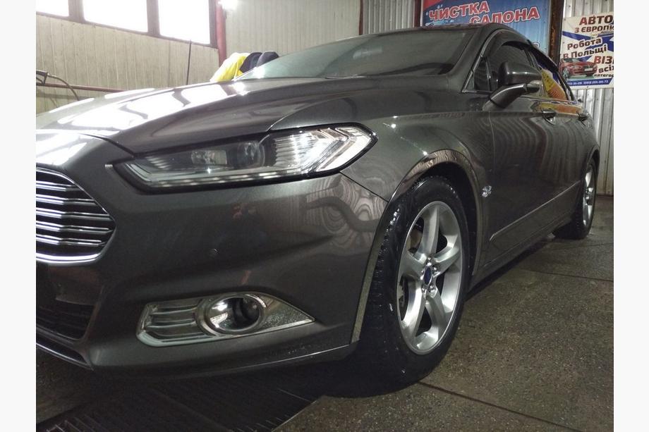 Ford Mondeo 2014-2022 Modanature passaruota (Liftback, 4 pz, acciaio inox) Foto 10