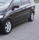 Mazda 5 2005-2009 Allargatori passaruota (4 pz, neri) foto 3