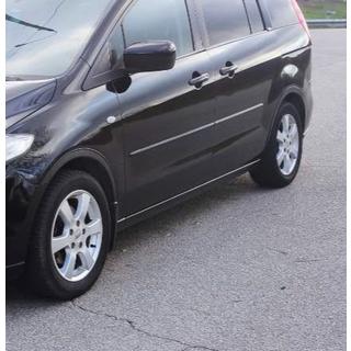 Allargatori passaruota (4 pz, neri) Mazda 5 2005-2009 foto 3