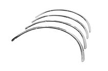 Mazda 6 2003-2008 Allargatori passaruota (4 pz, acciaio inox) foto 3