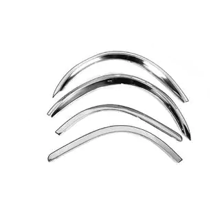Allargatori passaruota (4 pz, acciaio inox) foto 3