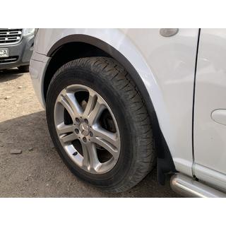 Allargatori passaruota (4 pz, neri) Mercedes Vito W639 2004-2014 foto 2
